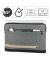 Laptoptasche Terra Kunstfaser grau