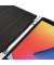Fold Clear Tablet-Hülle für Apple iPad 7. Gen (2019), Apple iPad 8. Gen (2020) schwarz