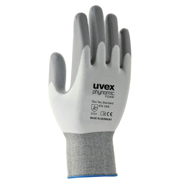 4048612032213 - Arbeitshandschuhe Phynomic FOAM 6005011 weiß grau Größe XXL 11 Polyamid Elasthan Nitril 4048612032213 uvex 4048612032213 - Arbeitshandschuhe Phynomic FOAM 6005011 weiß grau Größe XXL 11 Polyamid Elasthan Nitril 4048612032213 uvex