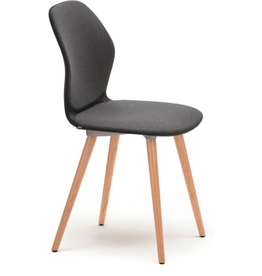 se:spot Schalenstuhl grau