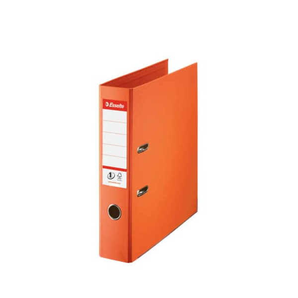 10 Stück Esselte Ordner No.1 811340, A4 75mm breit PP vollfarbig orange 4049793006031 Esselte