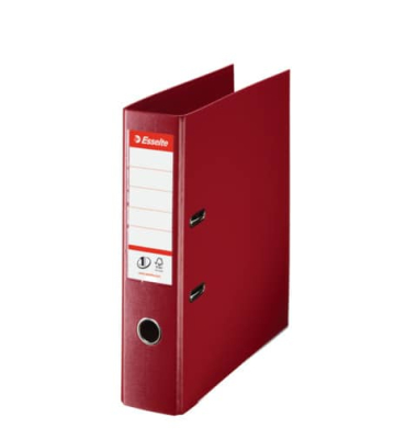 Ordner No.1 811510, A4 75mm breit PP vollfarbig bordeaux