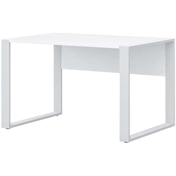 4050211956241 - Home Office Schreibtisch TEMPIO Rechteck Kufen B 1200 x T 800 x H 740 mm weiß + Kabelführungsbügel 4050211956241 - Home Office Schreibtisch TEMPIO Rechteck Kufen B 1200 x T 800 x H 740 mm weiß + Kabelführungsbügel