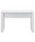 Schreibtisch, 74cm (H), 120x80cm (BxT), rechteckig, weiß / weiß