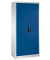 Werkstattschrank 8921-503, Stahl abschließbar, 4 OH, 93 x 195 x 50 cm, blau/lichtgrau