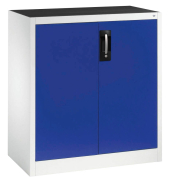 Stahlschrank blau/grau