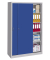 Aktenschrank 2140-00, Stahl abschließbar, 5 OH, 160 x 195 x 40 cm, blau/lichtgrau