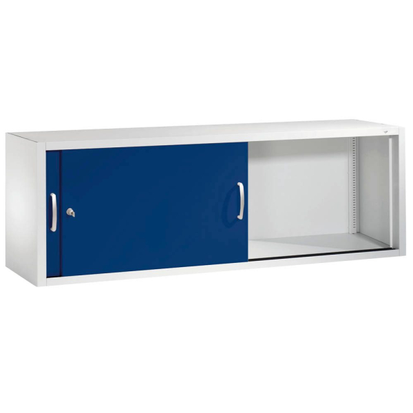 4050646133583 - CP Aufsatz-Schiebetürenschrank C 2000 Acurado 2144-00 S10033 lichtgrau enzianblau keine Fachböden 1600 x 400 x 500 cm 4050646133583 - CP Aufsatz-Schiebetürenschrank C 2000 Acurado 2144-00 S10033 lichtgrau enzianblau keine Fachböden 1600 x 400 x 500 cm