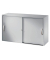 Aktenschrank 2045-00, Stahl abschließbar, 2 OH, 120 x 79 x 40 cm, lichtgrau