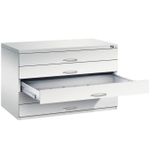 7100 Planschrank grau/grau 5 Schubladen