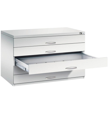 7100 Planschrank grau/grau 5 Schubladen