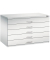 7100 Planschrank grau/grau 5 Schubladen