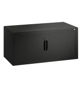 Aufsatzaktenschrank 3262-00, Kunststoff/Stahl abschließbar, 100 x 45 x 42 cm, keine Fachböden, anthrazit