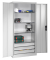 Werkstattschrank 8921-503, Stahl abschließbar, 4 OH, 93 x 195 x 50 cm, lichtgrau