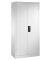 Werkstattschrank 8921-503, Stahl abschließbar, 4 OH, 93 x 195 x 50 cm, lichtgrau