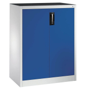 Stahlschrank blau/grau