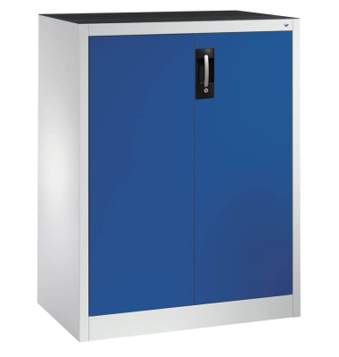 Stahlschrank blau/grau