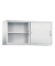 Aktenschrank 2145-00, Stahl abschließbar, 2 OH, 160 x 79 x 40 cm, lichtgrau