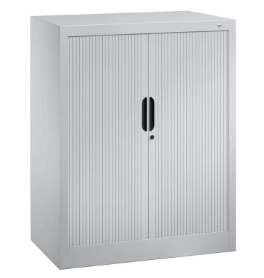 Rollladenschrank silber 2 Fachböden
