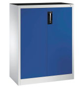 Stahlschrank blau/grau