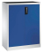 Stahlschrank blau/grau
