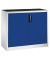 Stahlschrank blau/grau