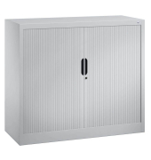 Rollladenschrank silber 2 Fachböden