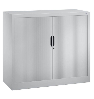 Rollladenschrank silber 2 Fachböden