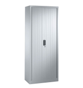 Rollladenschrank silber 4 Fachböden