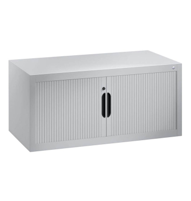 Aufsatzaktenschrank 3262-00, Kunststoff/Stahl abschließbar, 100 x 45 x 42 cm, keine Fachböden, silber