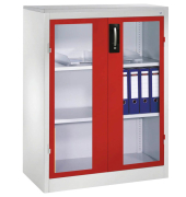 Werkzeugschrank 8521055S10014 Fenstertür 1200x930x500mm lgr/rrt