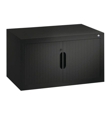Aufsatzaktenschrank 3261-00, Kunststoff/Stahl abschließbar, 80 x 45 x 42 cm, keine Fachböden, anthrazit