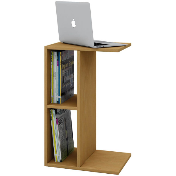 4051814338885 - Holz Beistelltisch Couchtisch schlicht Maße ca H 63 x B 40 x T 30 cm Wohnzimmertisch Kaffeetisch - Nachto 4051814338885 - Holz Beistelltisch Couchtisch schlicht Maße ca H 63 x B 40 x T 30 cm Wohnzimmertisch Kaffeetisch - Nachto