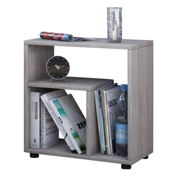 4051814339509 - Holz Beistelltisch Couchtisch schlicht Maße H 55 x B 50 x T 30 cm Nachttisch Kaffeetisch - Zeito 4051814339509 - Holz Beistelltisch Couchtisch schlicht Maße H 55 x B 50 x T 30 cm Nachttisch Kaffeetisch - Zeito