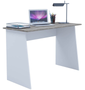 Schreibtisch Masola Maxi, 74cm (H), 110x50cm (BxT), rechteckig, sonoma-eiche / weiß