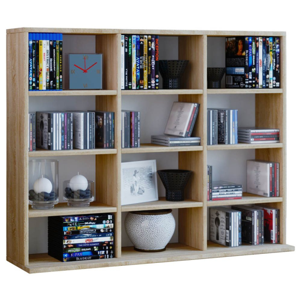 4051814353741 - Standregal Holzregal stehend platzsparender CD-Schrank für 480 CDs oder 224 DVDs MaßeH 82 x B 102 x T 23 cm Elegantes DVD Regal stehend Blu-Ray Regal CD Regal Megosa L Gr 102 sonoma eiche (sägerau) B102cm H82cm T23cm Holzwerkstoff Holz Spanplatte Regale 4051814353741 - Standregal Holzregal stehend platzsparender CD-Schrank für 480 CDs oder 224 DVDs MaßeH 82 x B 102 x T 23 cm Elegantes DVD Regal stehend Blu-Ray Regal CD Regal Megosa L Gr 102 sonoma eiche (sägerau) B102cm H82cm T23cm Holzwerkstoff Holz Spanplatte Regale