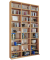 Megosa Maxi Bücherregal buche 20 Fachböden
