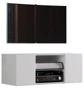 TV-Lowboard Jusa 95 weiß