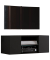 TV-Lowboard Jusa 95 schwarz