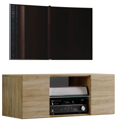 TV-Lowboard Jusa 95 sonoma-eiche