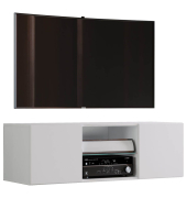 TV-Lowboard Jusa 115 weiß