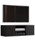 TV-Lowboard Jusa 115 schwarz
