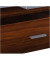 Couchtisch Junata, 44cm (H), 110x52cm (BxT), rechteckig, walnuss / braun