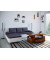 Couchtisch Junata, 44cm (H), 110x52cm (BxT), rechteckig, walnuss / braun