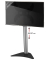 TV-Ständer Coscal Maxi schwarz, silber