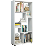 Blina Bücherregal weiß 4 Fachböden