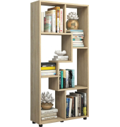 Blina Bücherregal sonoma-eiche 4 Fachböden