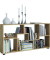 Pintal Bücherregal honig-eiche 6 Fachböden