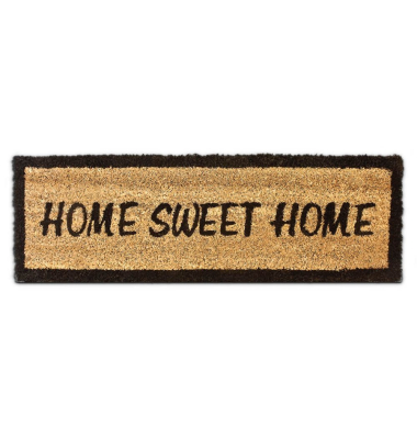 Fußmatte 10016754_0 HOME SWEET HOME, 25x75cm, rechteckig, für Innenbereich