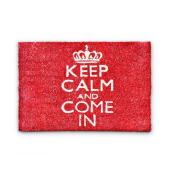 Fußmatte 10016779_0 KEEP CALM AND COME IN, 40x60cm, rechteckig, für Innenbereich
